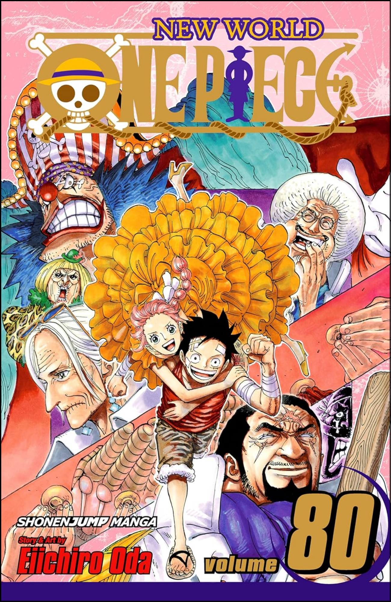 One Piece, Vol. 80 by Eiichiro Oda (Author, Illustrator) | Full Page Print Editon