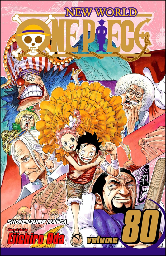 One Piece, Vol. 80 by Eiichiro Oda (Author, Illustrator) | Full Page Print Editon