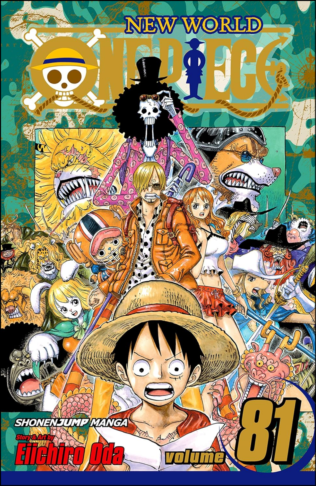 One Piece, Vol. 81 by Eiichiro Oda (Author, Illustrator) | Full Page Print Editon