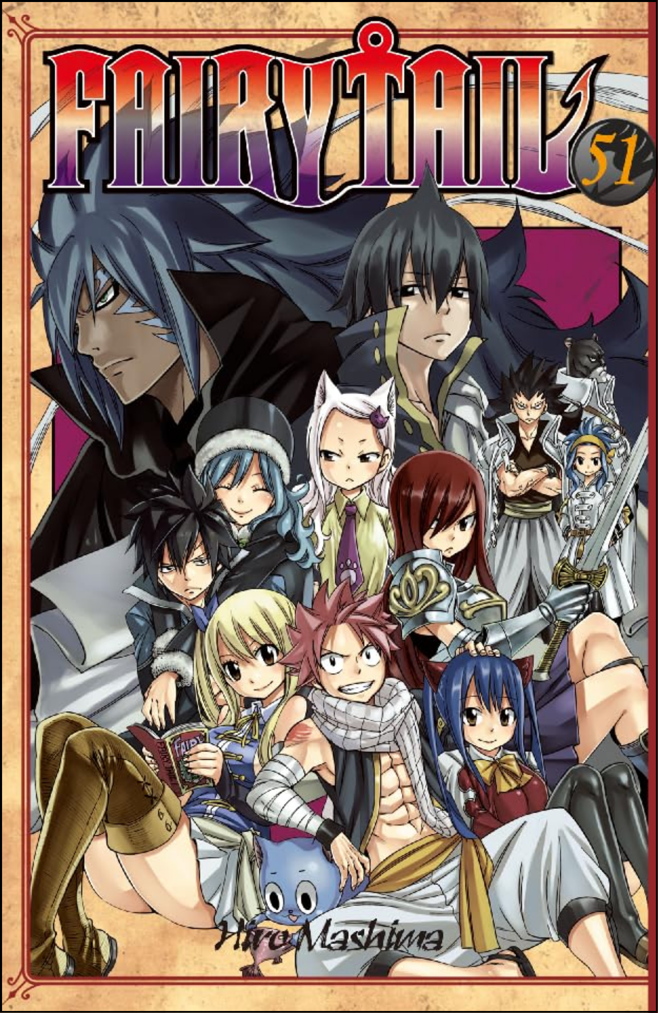Fairy Tail Vol. 51 by Hiro Mashima (Author, Artist) | Full Page Print Editon