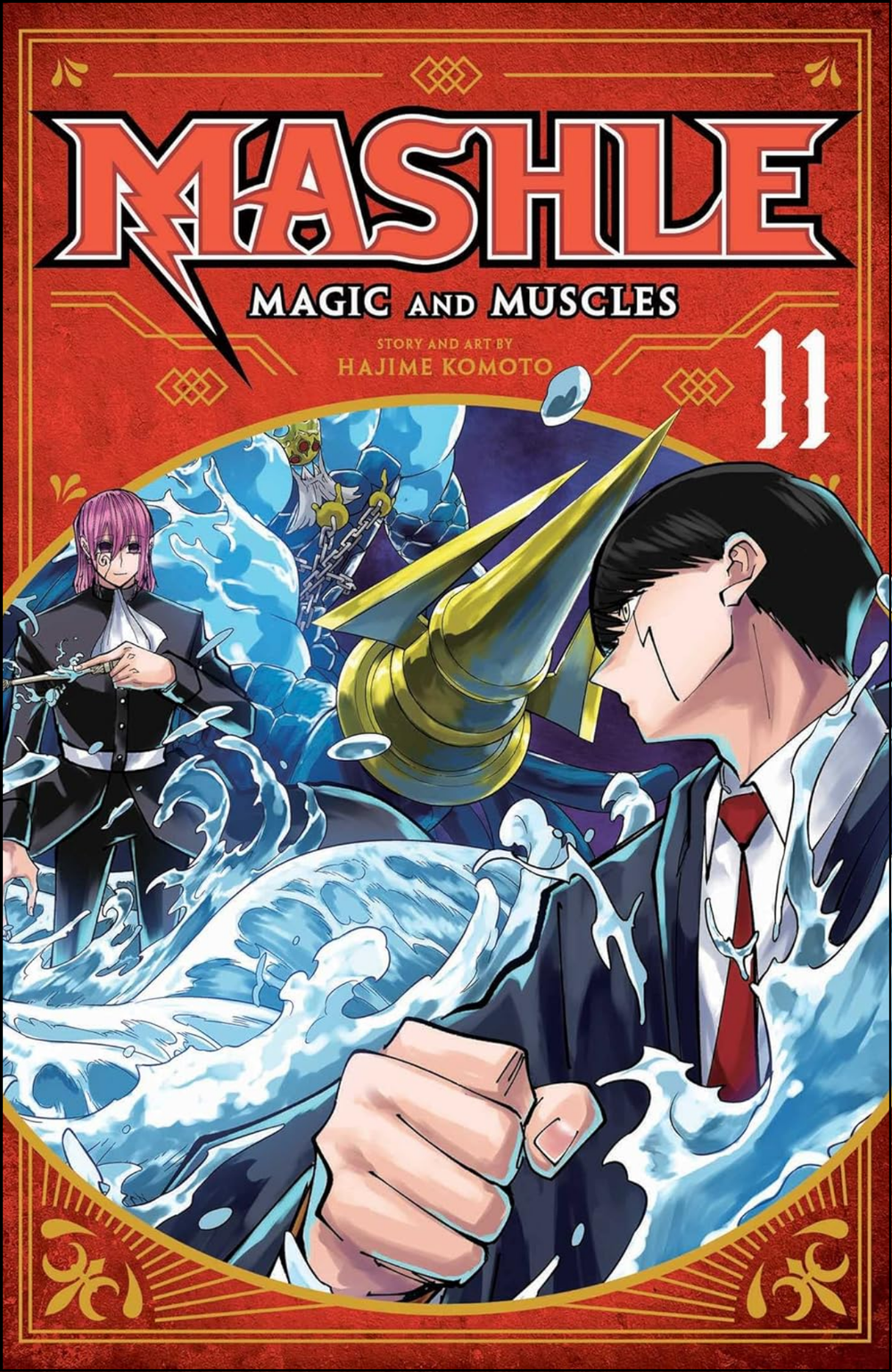 Mashle: Magic and Muscles, Vol. 11 by Hajime Komoto (Author) | Full Page Print Editon