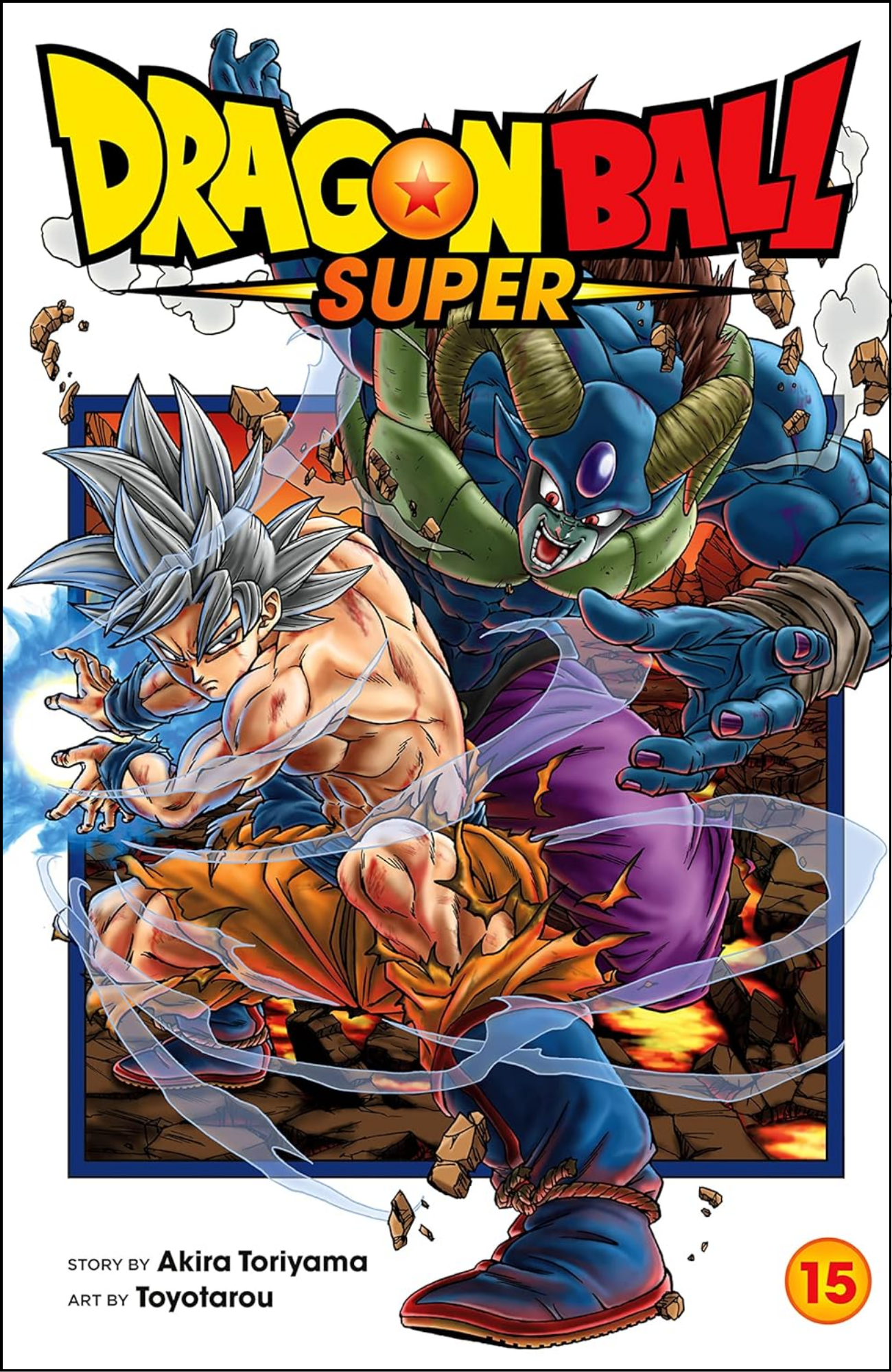 Dragon Ball Super, Vol. 15 by Akira Toriyama (Author, Illustrator) | Full Page Print Editon