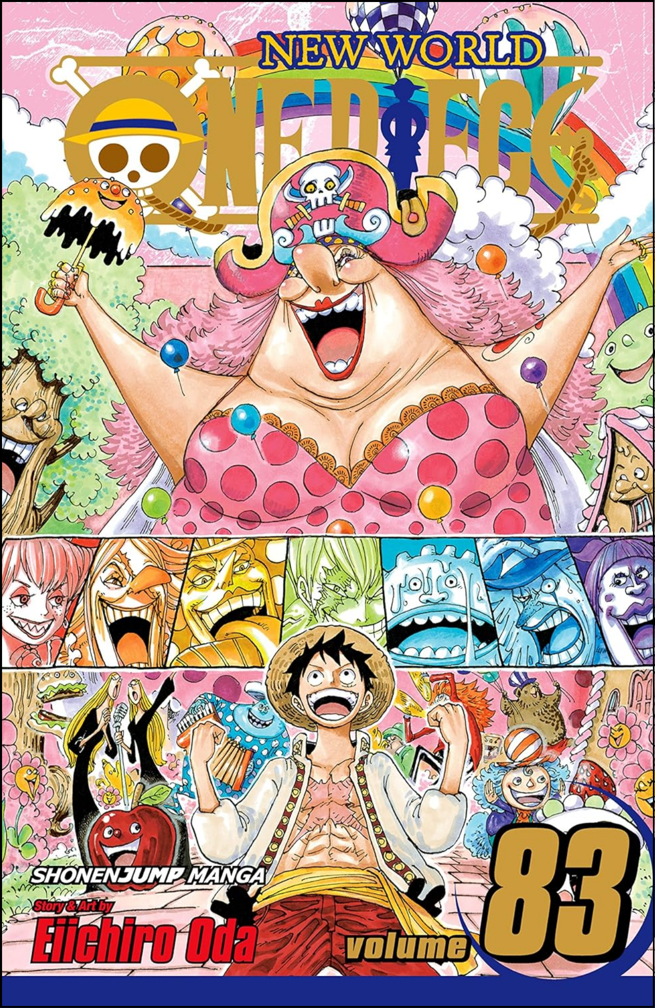 One Piece, Vol. 83 by Eiichiro Oda (Author, Illustrator) | Full Page Print Editon