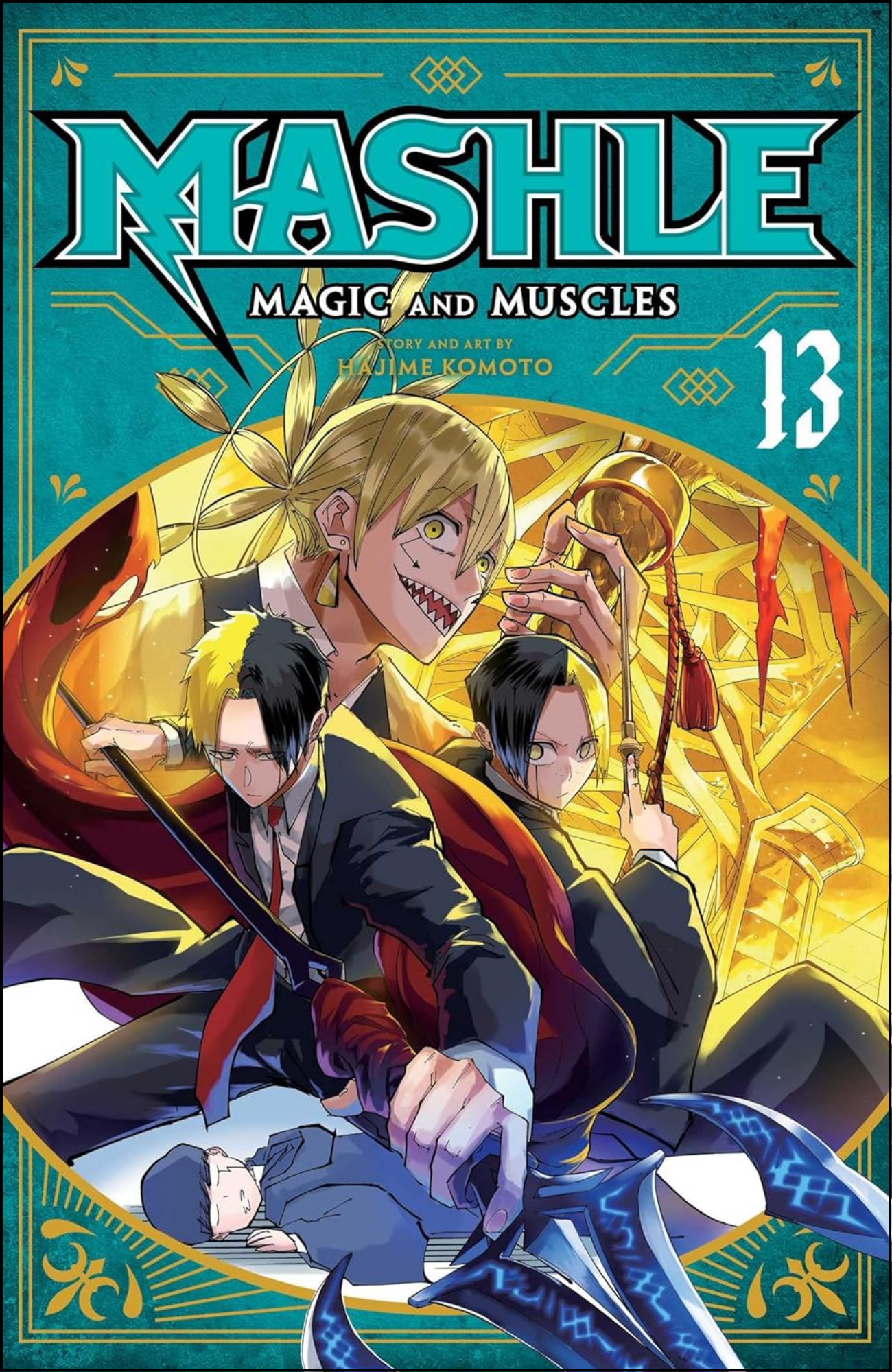 Mashle: Magic and Muscles, Vol. 13 by Hajime Komoto (Author) | Full Page Print Editon