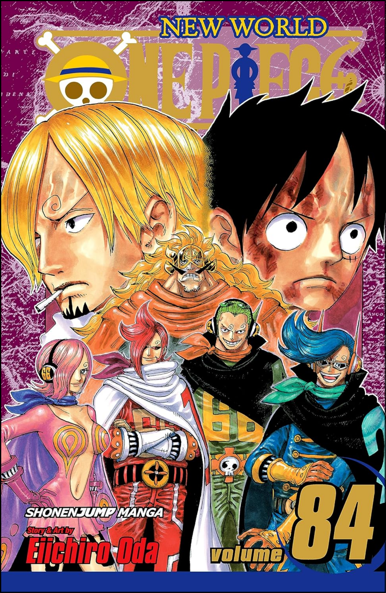 One Piece, Vol. 84 by Eiichiro Oda (Author, Illustrator) | Full Page Print Editon