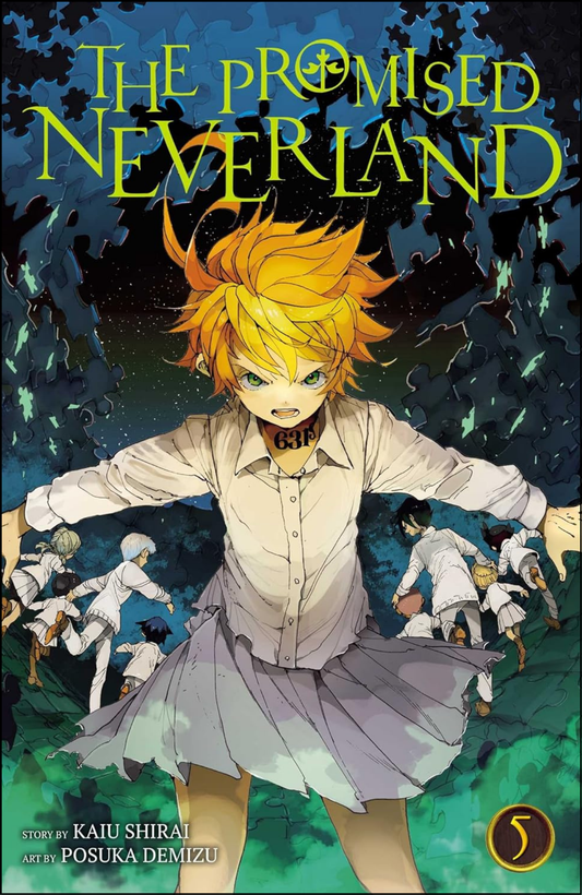 The Promised Neverland, Vol. 5 by Kaiu Shirai (Author)  | Full Page Print Editon