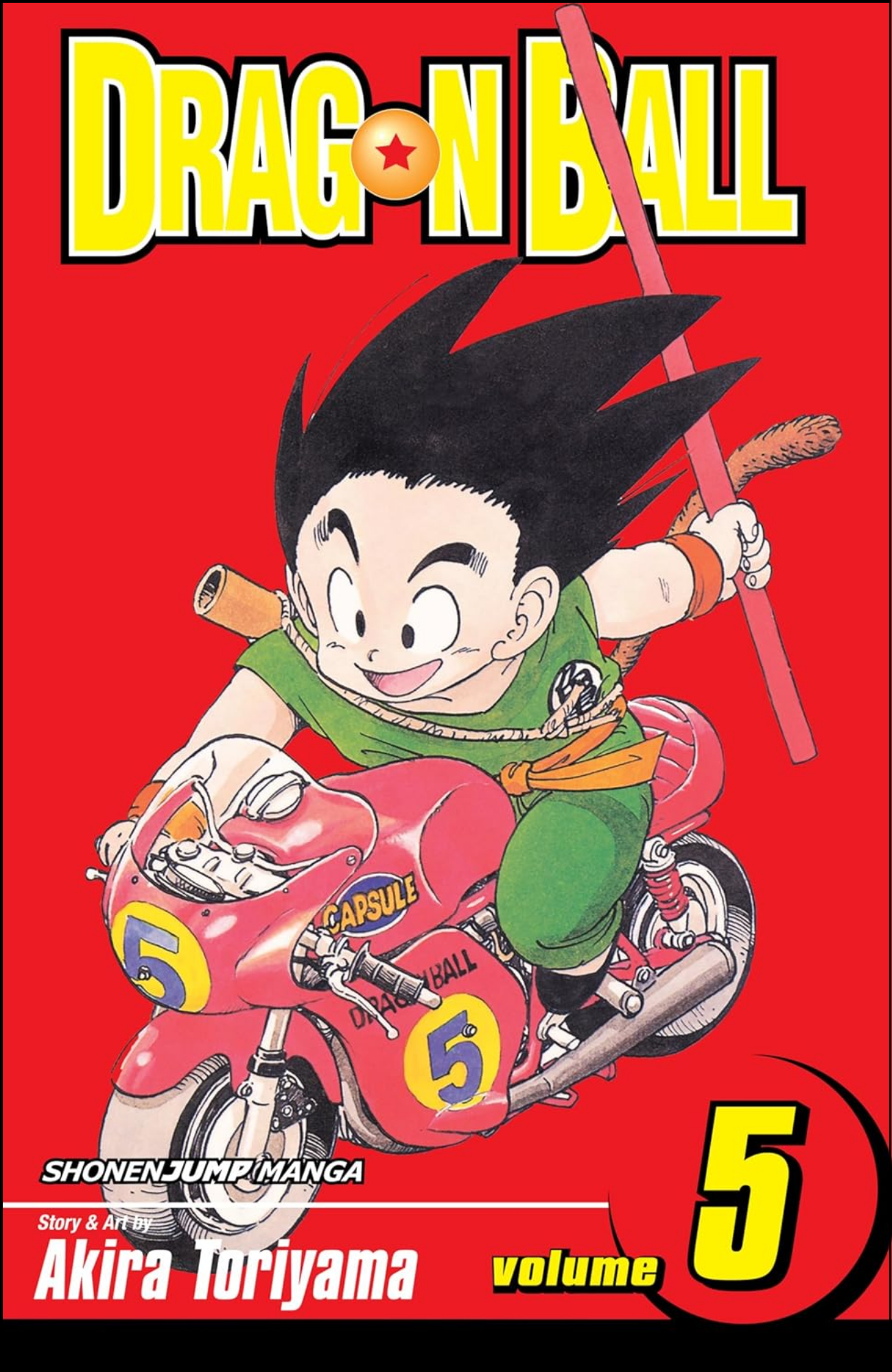 Dragon Ball, Vol. 5 by Akira Toriyama (Author, Illustrator) | Full Page Print Editon