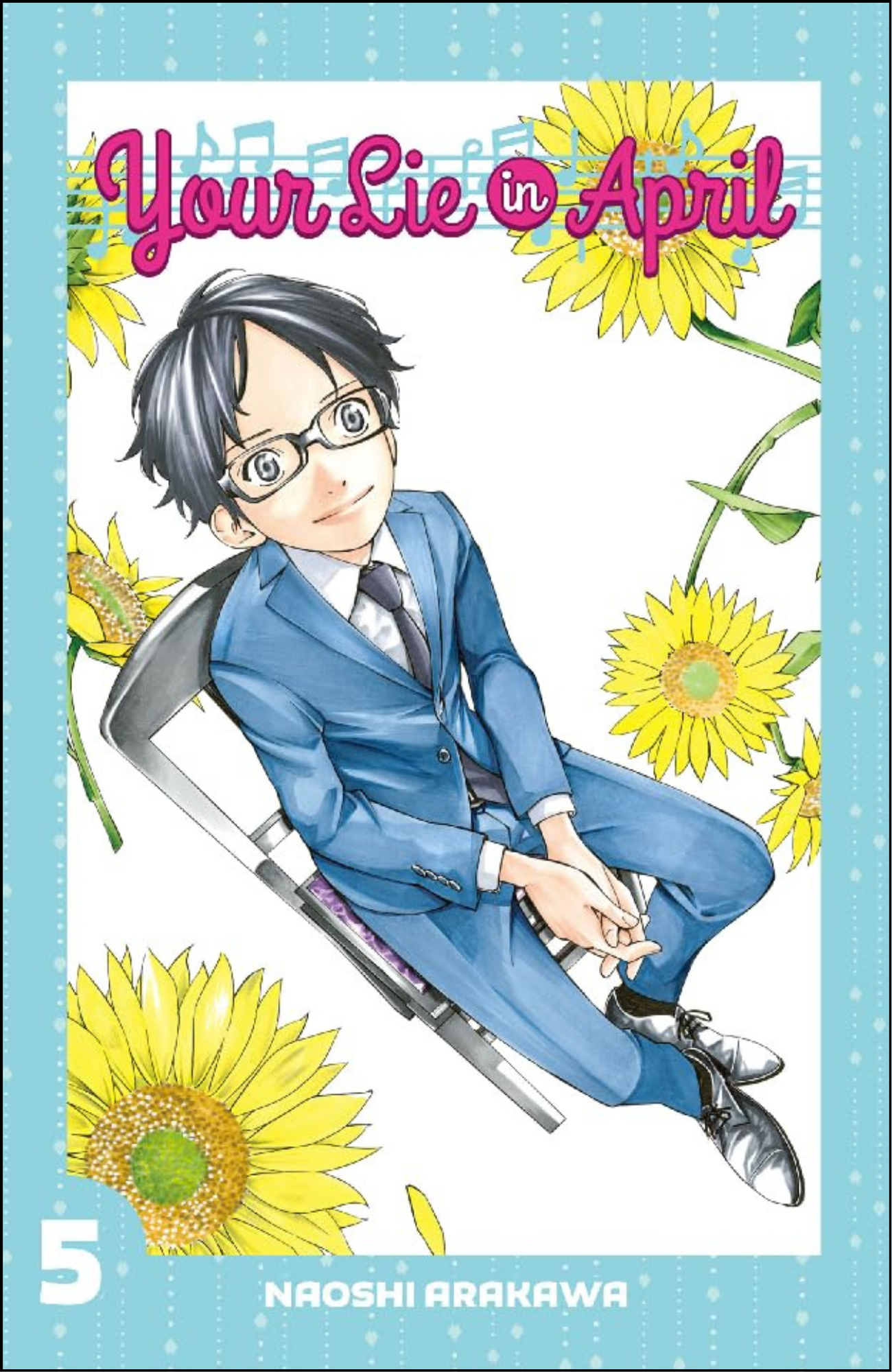 Your Lie in April Vol. 5 by Naoshi Arakawa | Full Page Print Editon