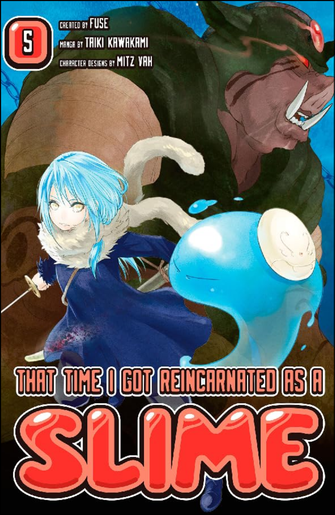That Time I Got Reincarnated As A Slime Vol. 5 by FUSE (Author) | Full Page Print Editon