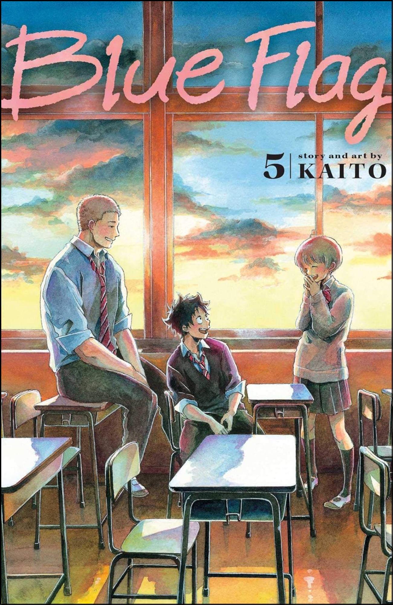 Blue Flag, Vol. 5 by KAITO (Author) | Full Page Print Editon