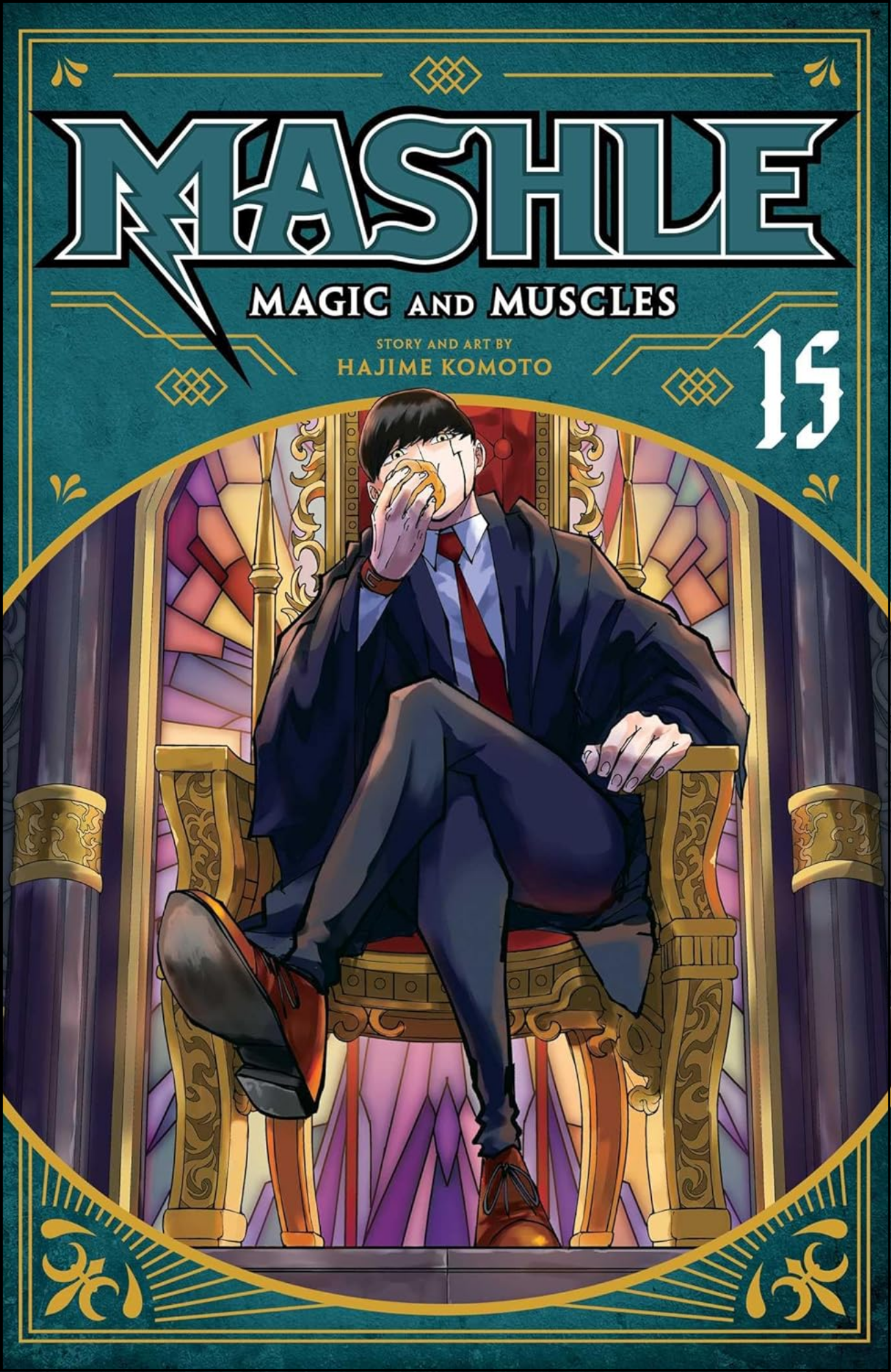 Mashle: Magic and Muscles, Vol. 15 by Hajime Komoto (Author) | Full Page Print Editon