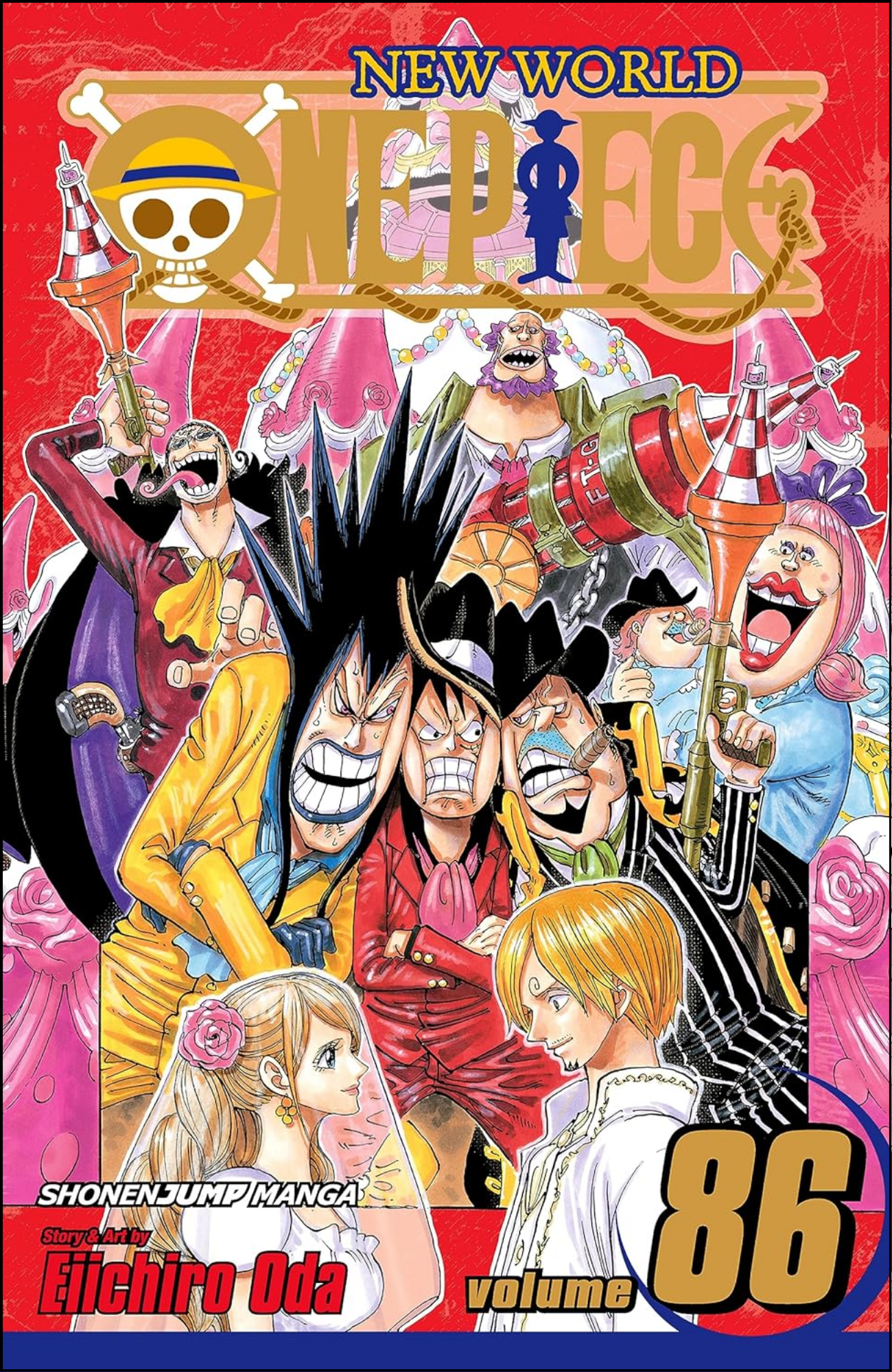 One Piece, Vol. 86 by Eiichiro Oda (Author, Illustrator) | Full Page Print Editon