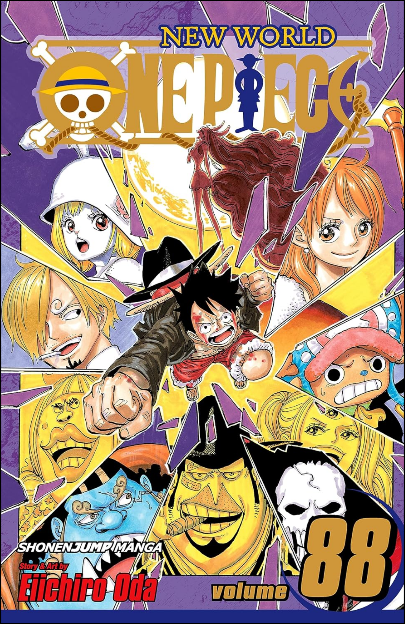 One Piece, Vol. 88 by Eiichiro Oda (Author, Illustrator) | Full Page Print Editon