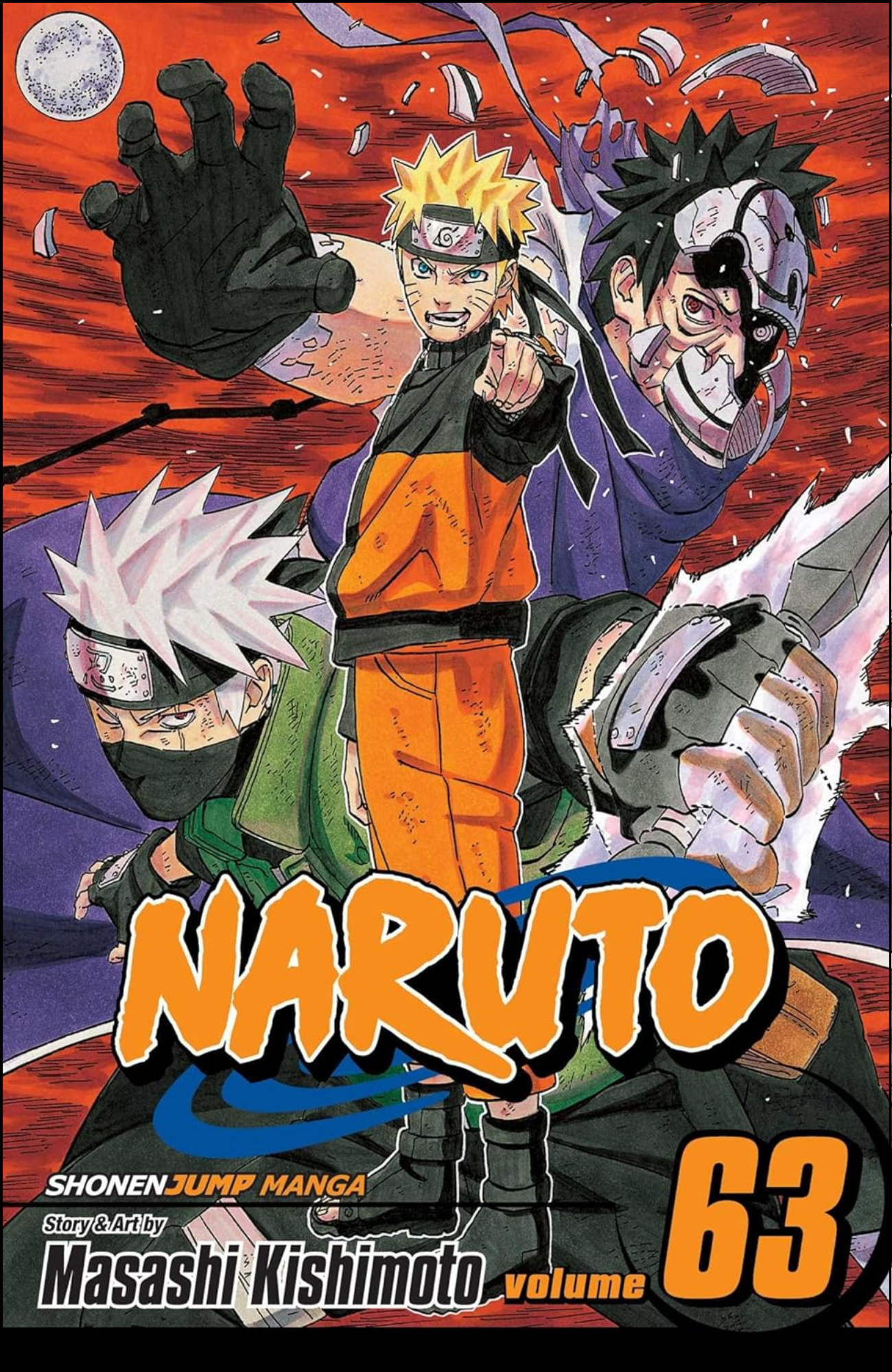 Naruto, Vol. 63 by Masashi Kishimoto (Author, Illustrator) | Full Page Print Editon