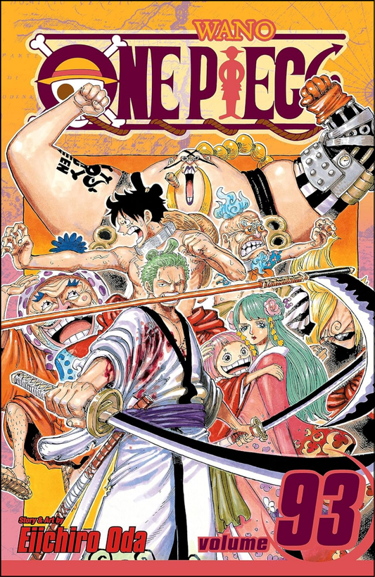 One Piece, Vol. 93 by Eiichiro Oda (Author, Illustrator) | Full Page Print Editon