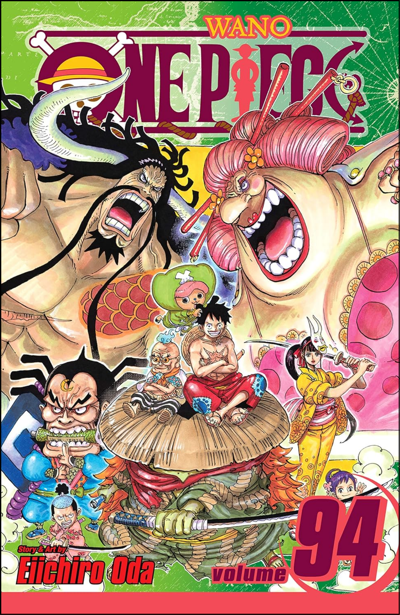 One Piece, Vol. 94 by Eiichiro Oda (Author, Illustrator) | Full Page Print Editon