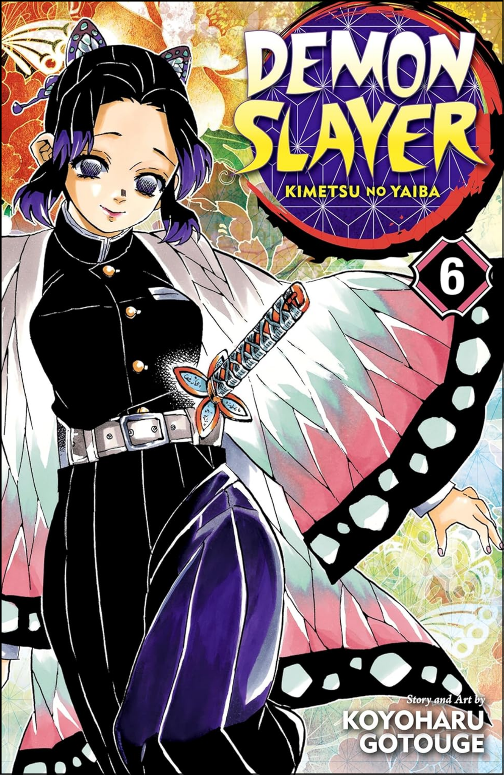 Demon Slayer Vol. 6 by Koyoharu Gotouge (Author) | Full Page Print Editon