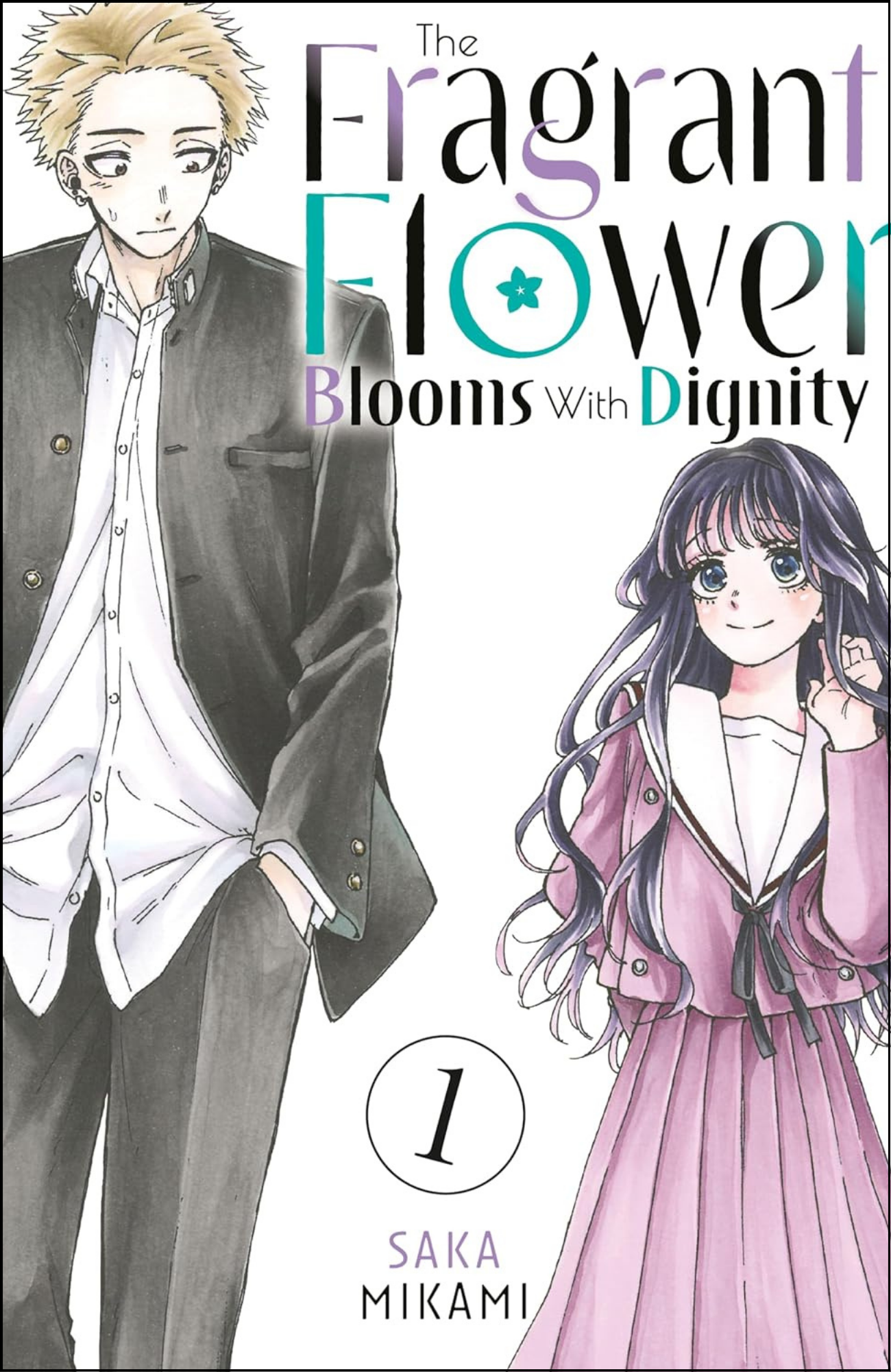 The Fragrant Flower Blooms With Dignityo Vol 1 by Saka Mikami (Author)  | Full Page Print Editon