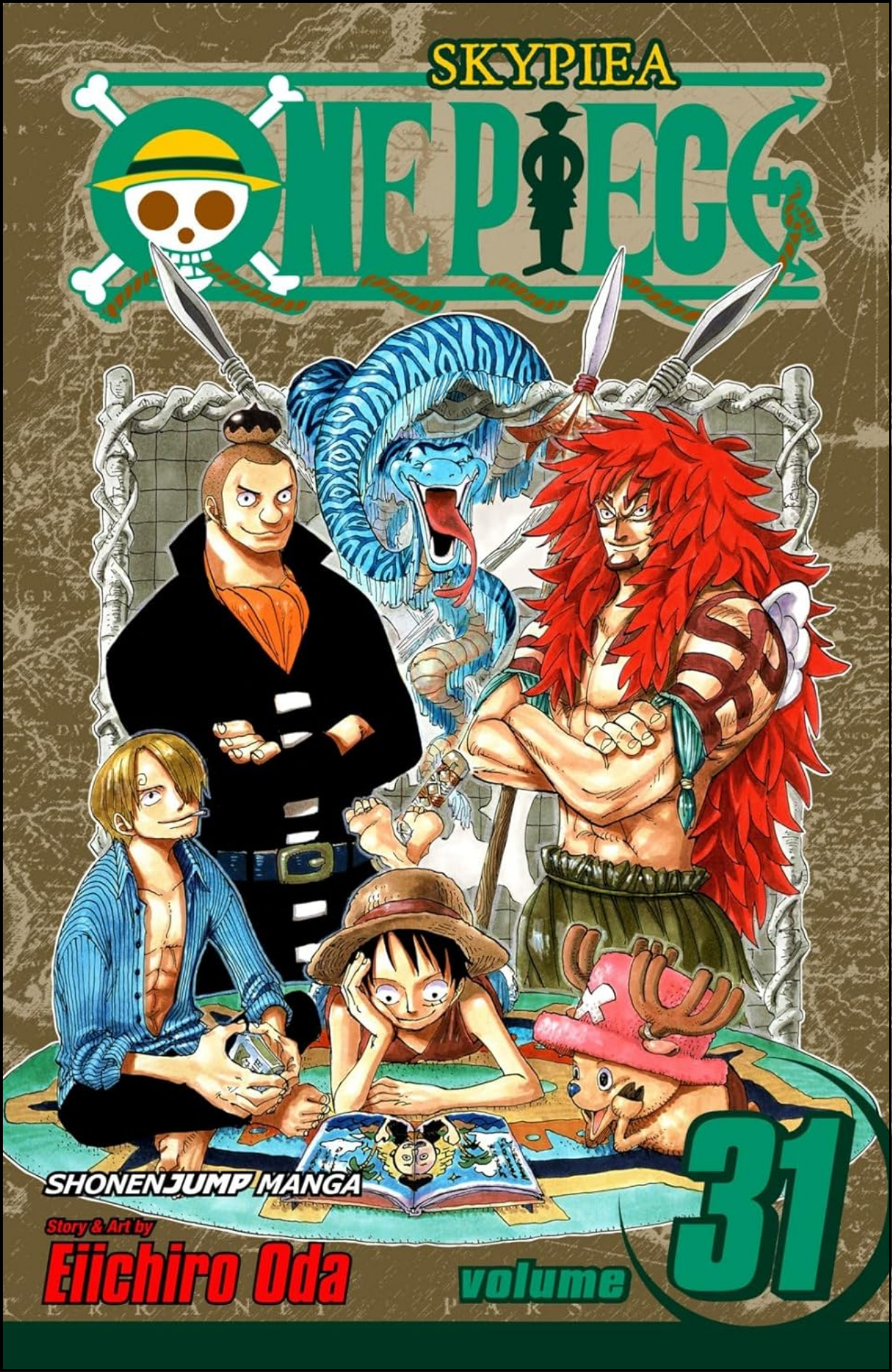 One Piece, Vol. 31 by Eiichiro Oda (Author, Illustrator) | Full Page Print Editon