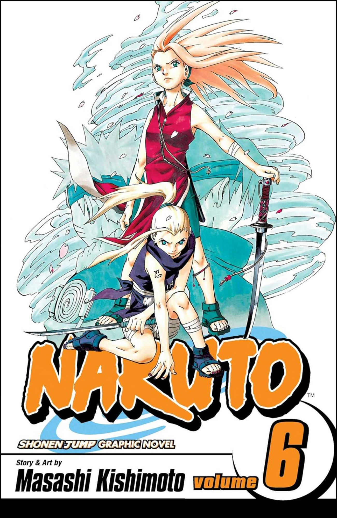 Naruto, Vol. 6 by Masashi Kishimoto (Author, Illustrator) | Full Page Print Editon