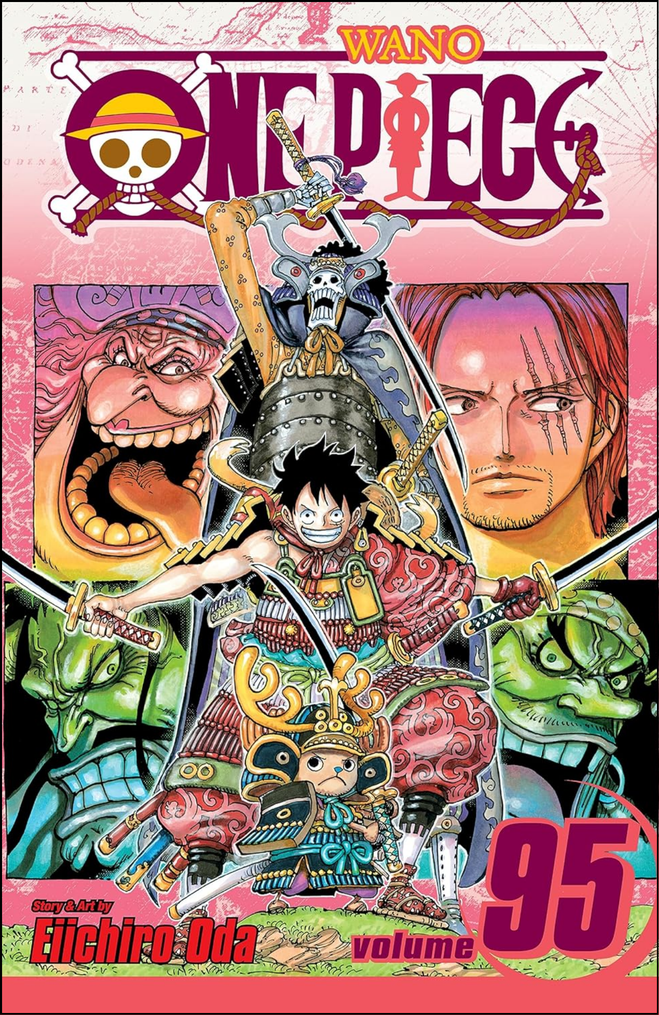 One Piece, Vol. 95 by Eiichiro Oda (Author, Illustrator) | Full Page Print Editon