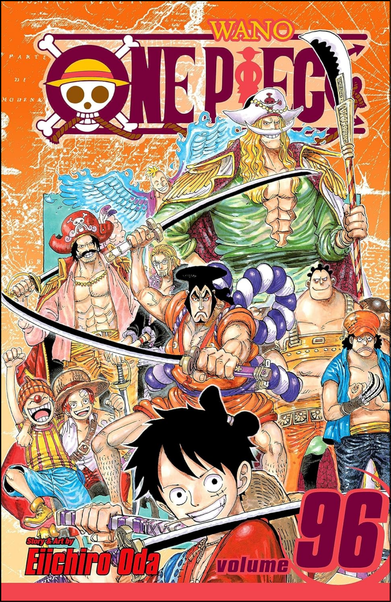 One Piece, Vol. 96 by Eiichiro Oda (Author, Illustrator) | Full Page Print Editon