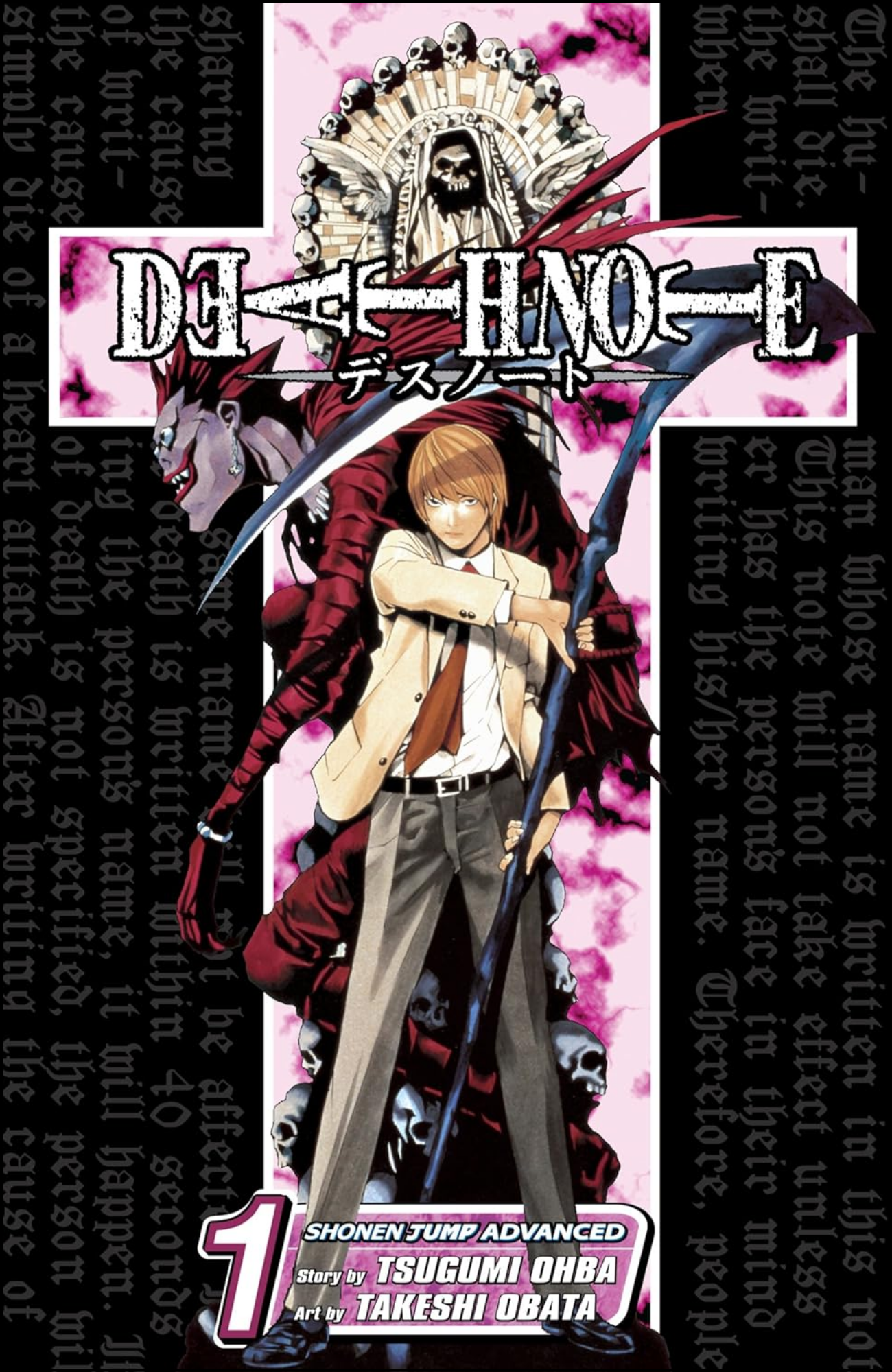Death Note, Vol. 1 by Tsugumi Ohba (Author) | Full Page Print Editon