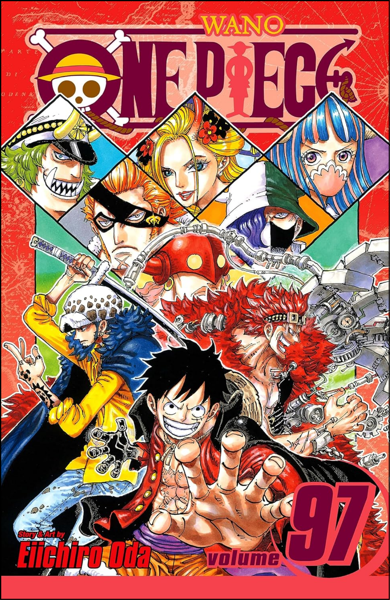 One Piece, Vol. 97 by Eiichiro Oda (Author, Illustrator) | Full Page Print Editon
