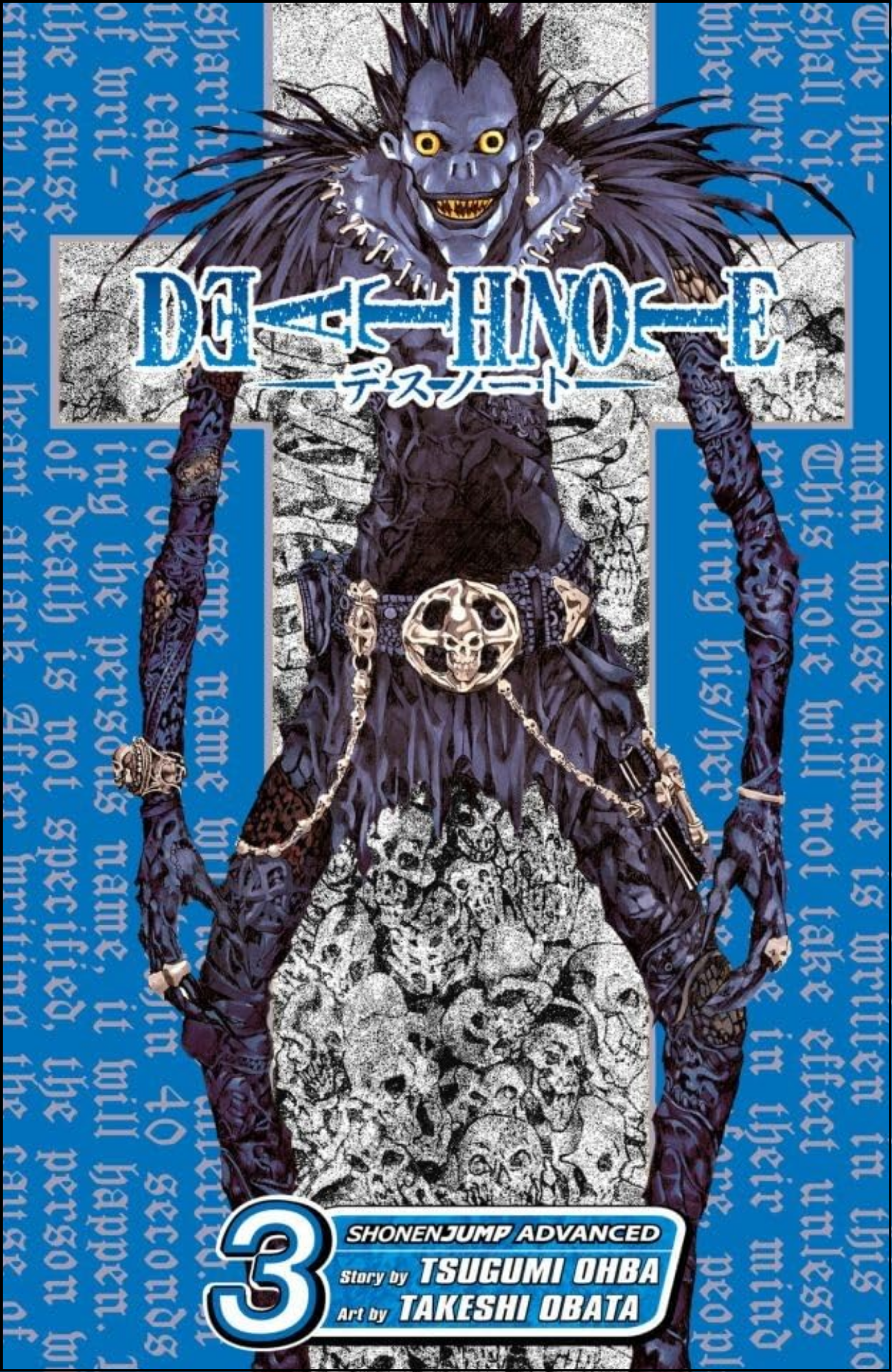 Death Note Vol. 3 by Tsugumi Ohba (Author) | Full Page Print Editon
