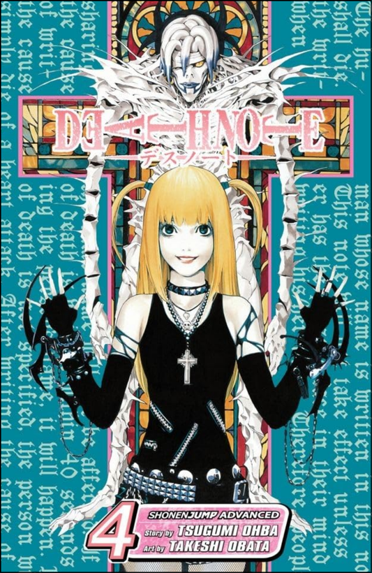 Death Note Vol. 4 by Tsugumi Ohba (Author) | Full Page Print Editon