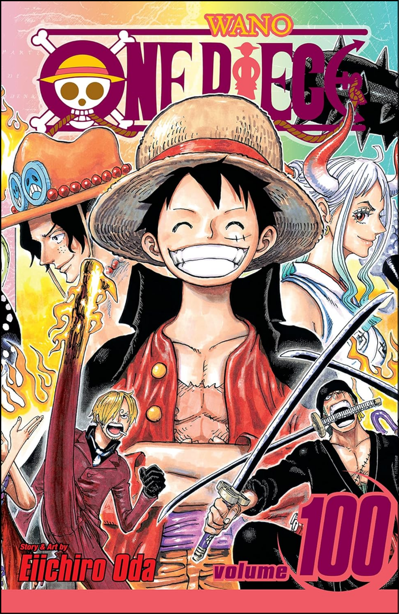 One Piece, Vol. 100 by Eiichiro Oda (Author, Illustrator) | Full Page Print Editon