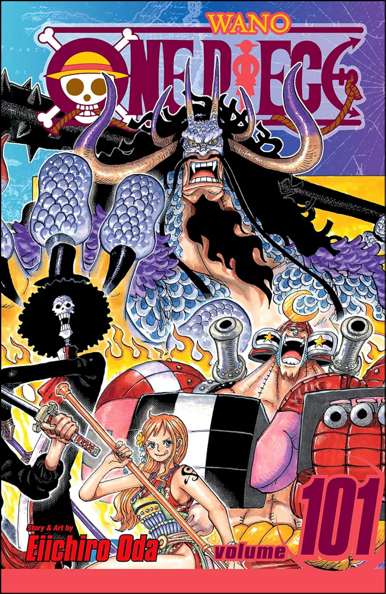 One Piece, Vol. 101 by Eiichiro Oda (Author, Illustrator) | Full Page Print Editon