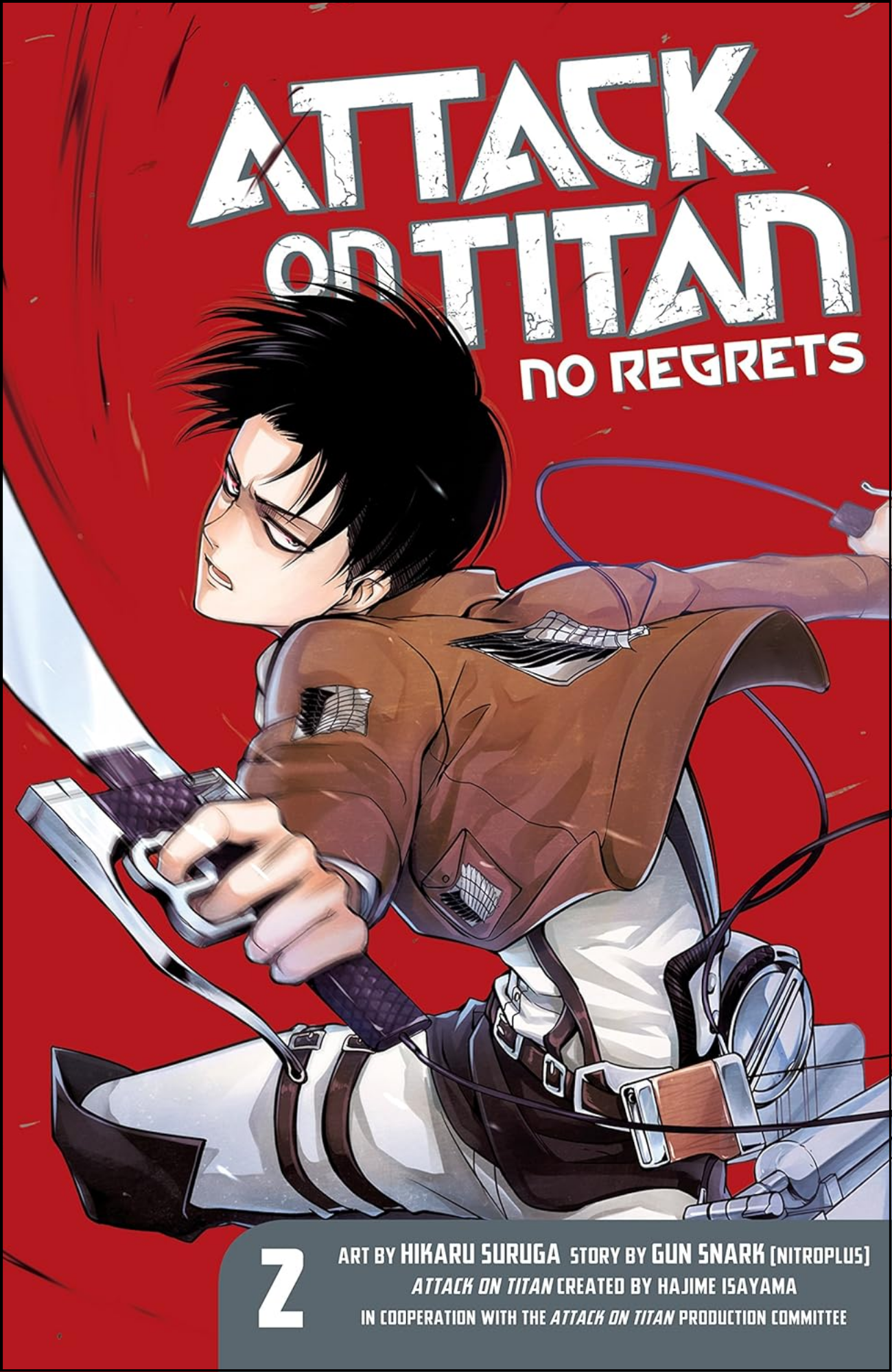 Attack on Titan: No Regrets Vol. 2 by Hajime Isayama (Author) | Full Page Print Editon