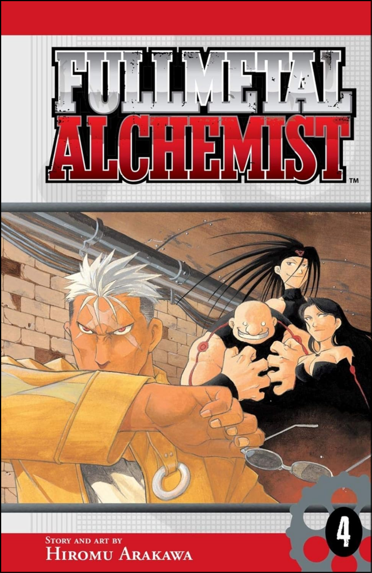 Fullmetal Alchemist, Vol. 4 by Hiromu Arakawa (Author) | Full Page Print Editon