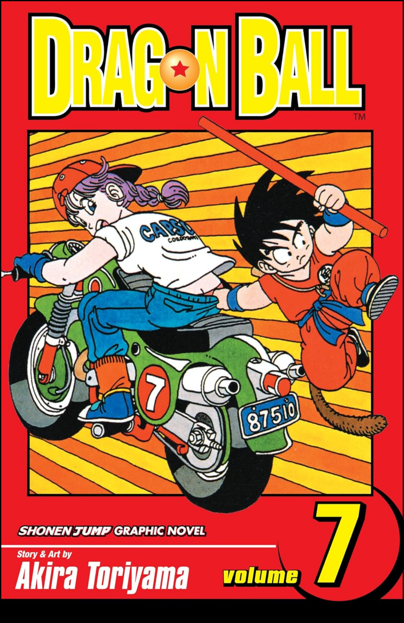 Dragon Ball, Vol. 7 by Akira Toriyama (Author, Illustrator) | Full Page Print Editon