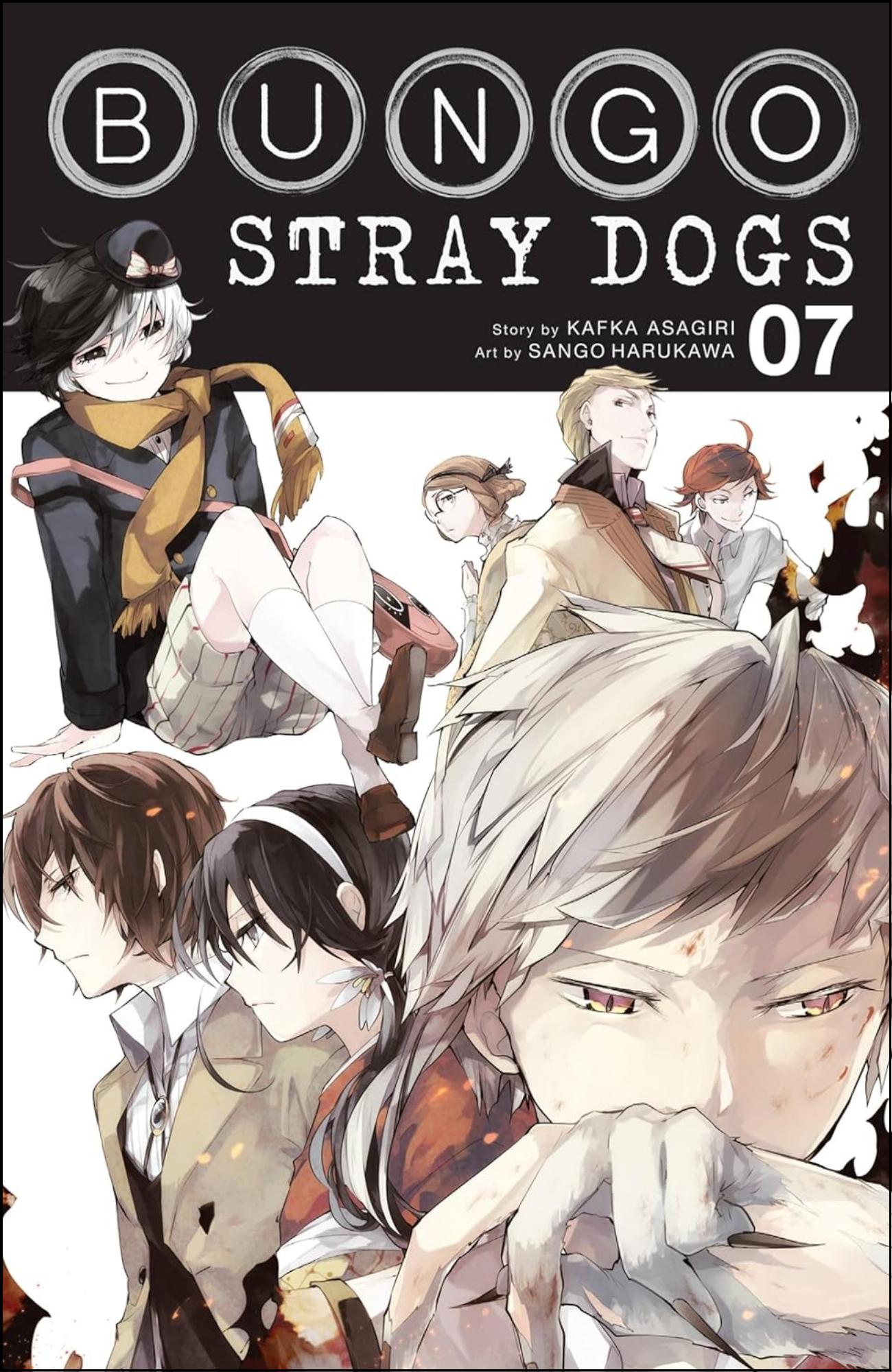 Bungo Stray Dogs, Vol. 7 by Kafka Asagiri (Author) | Full Page Print Editon