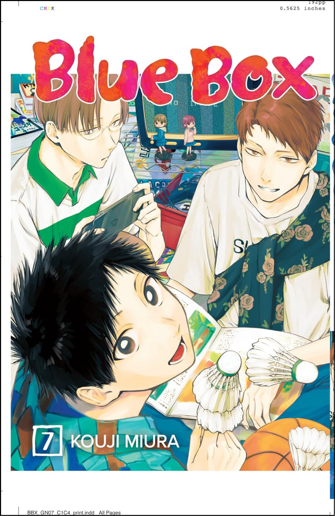 Blue Box, Vol. 7 by Kouji Miura (Author) | Full Page Print Editon