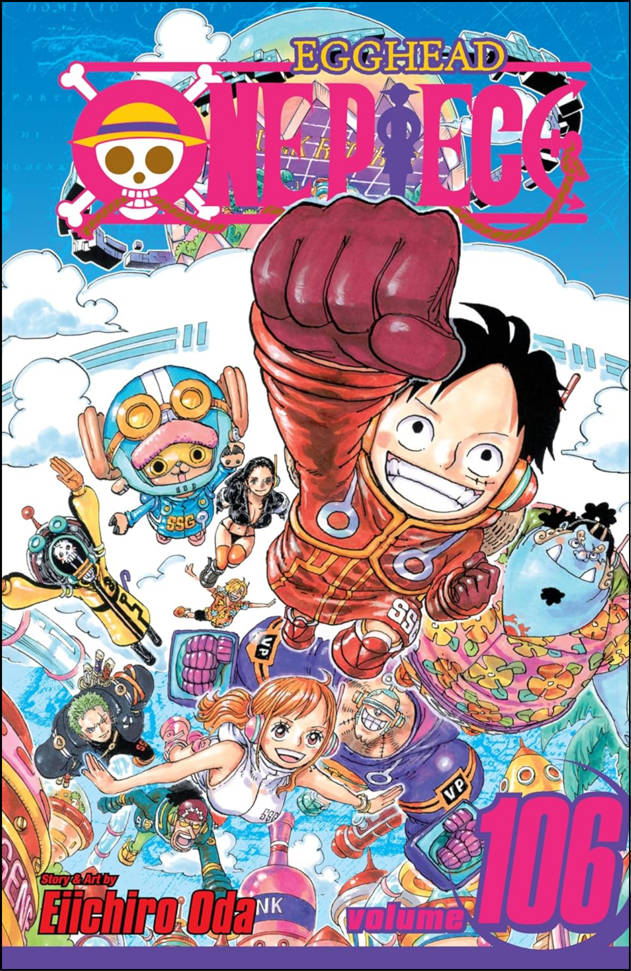 One Piece, Vol. 106 by Eiichiro Oda (Author, Illustrator) | Full Page Print Editon