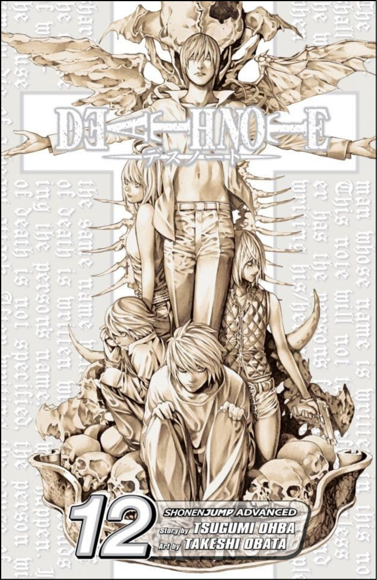 Death Note Vol. 12 by Tsugumi Ohba (Author) | Full Page Print Editon
