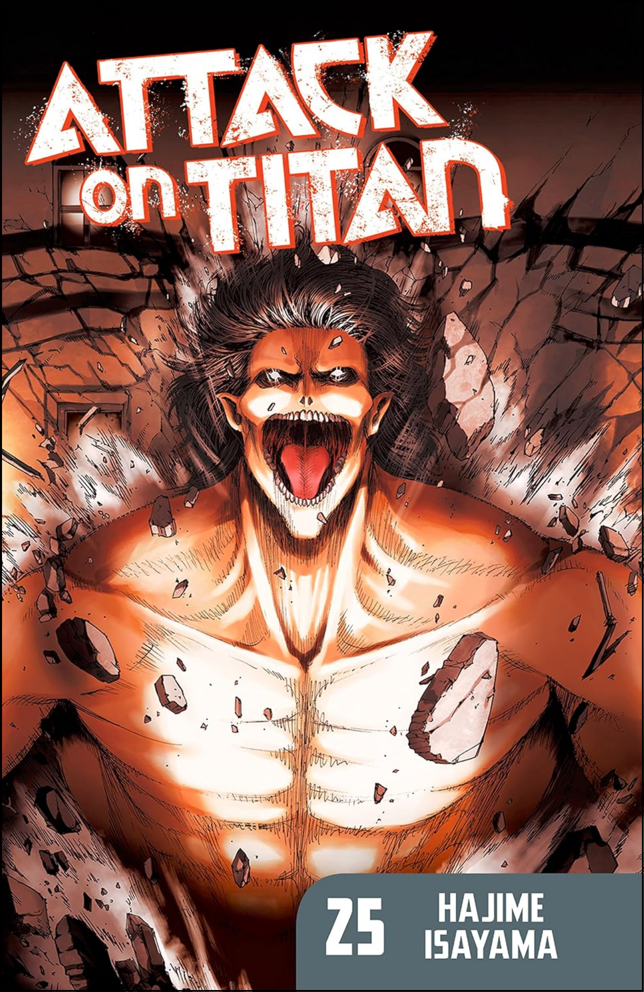Attack on Titan Vol. 25 by Hajime Isayama (Author, Artist)| Full Page Print Editon