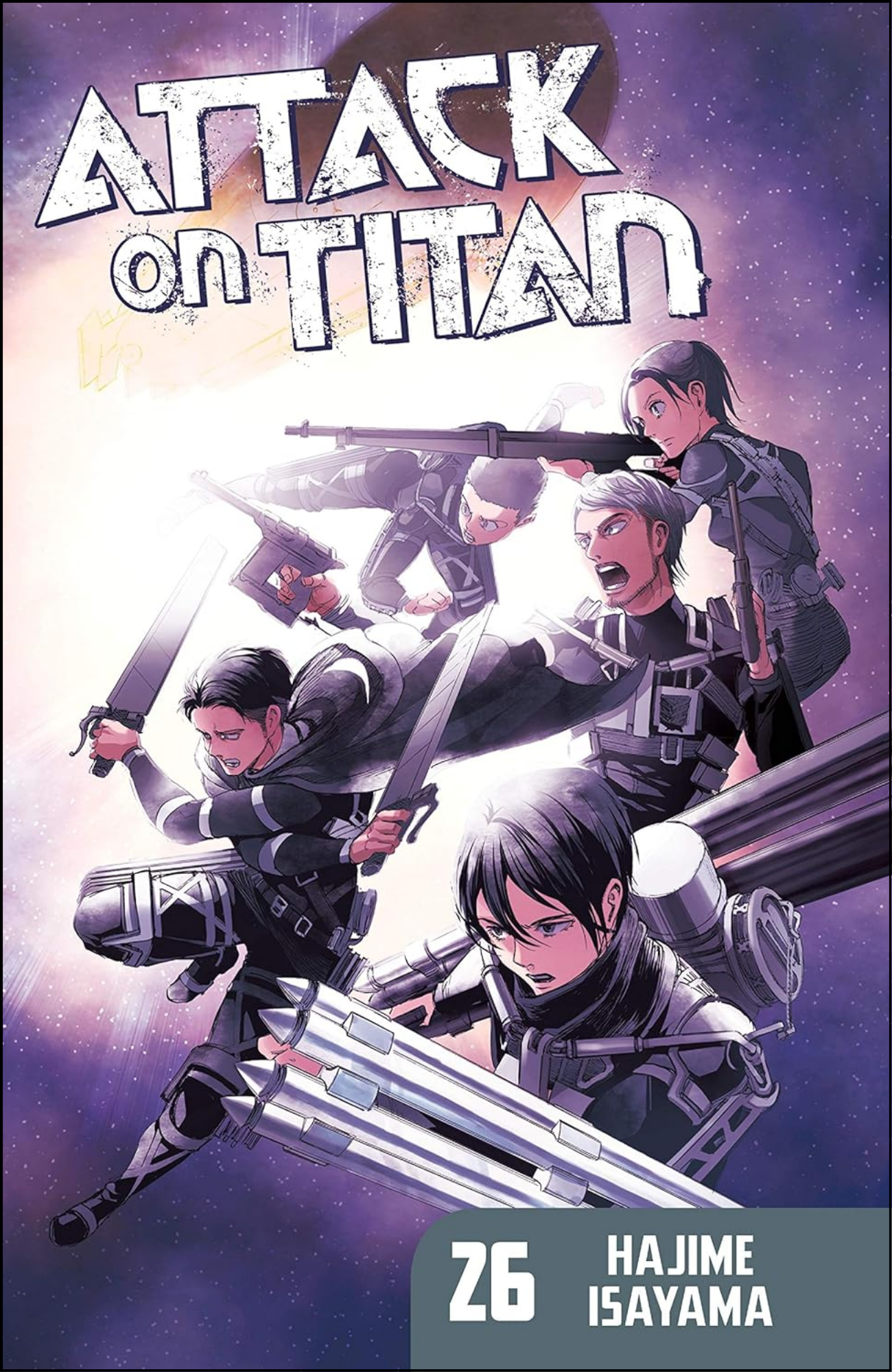 Attack on Titan Vol. 26 by Hajime Isayama (Author, Artist)| Full Page Print Editon