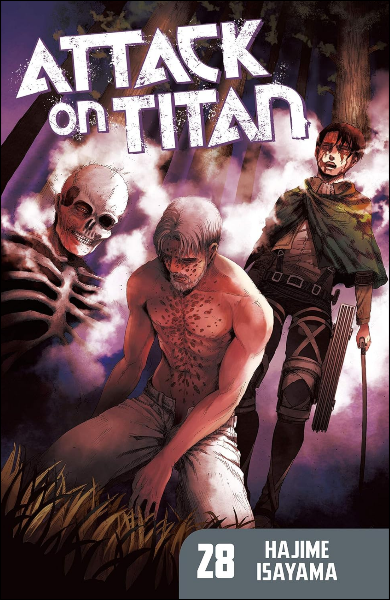 Attack on Titan Vol. 28 by Hajime Isayama (Author, Artist)| Full Page Print Editon