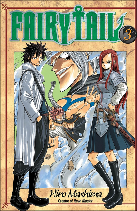 Fairy Tail Vol. 3 by Hiro Mashima (Author, Artist) | Full Page Print Editon