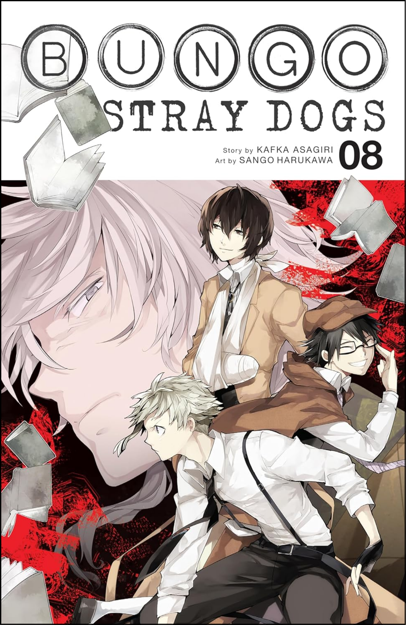 Bungo Stray Dogs, Vol. 8 by Kafka Asagiri (Author) | Full Page Print Editon