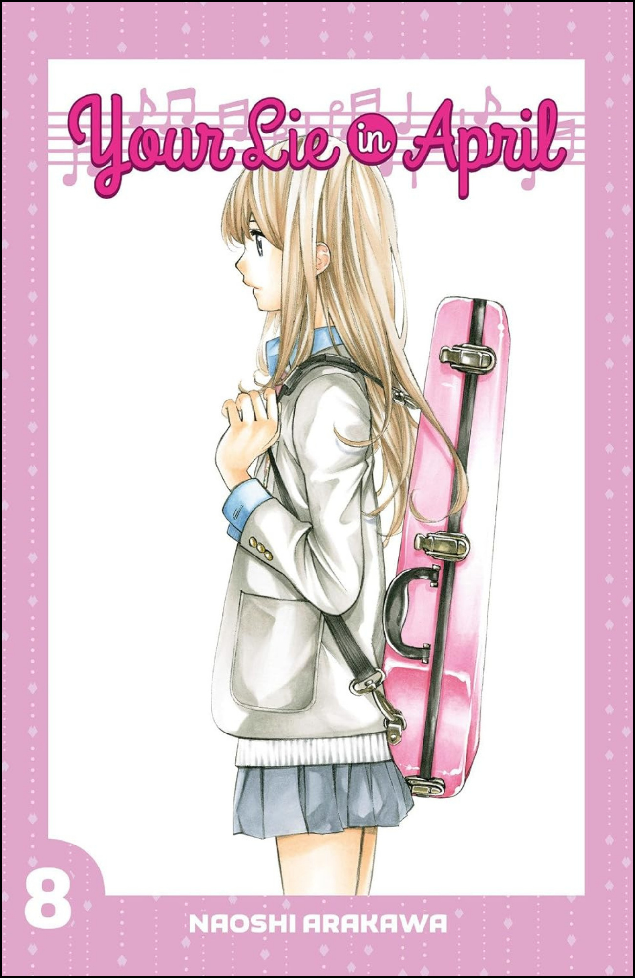 Your Lie in April Vol. 8 by Naoshi Arakawa (Author) | Full Page Print Editon