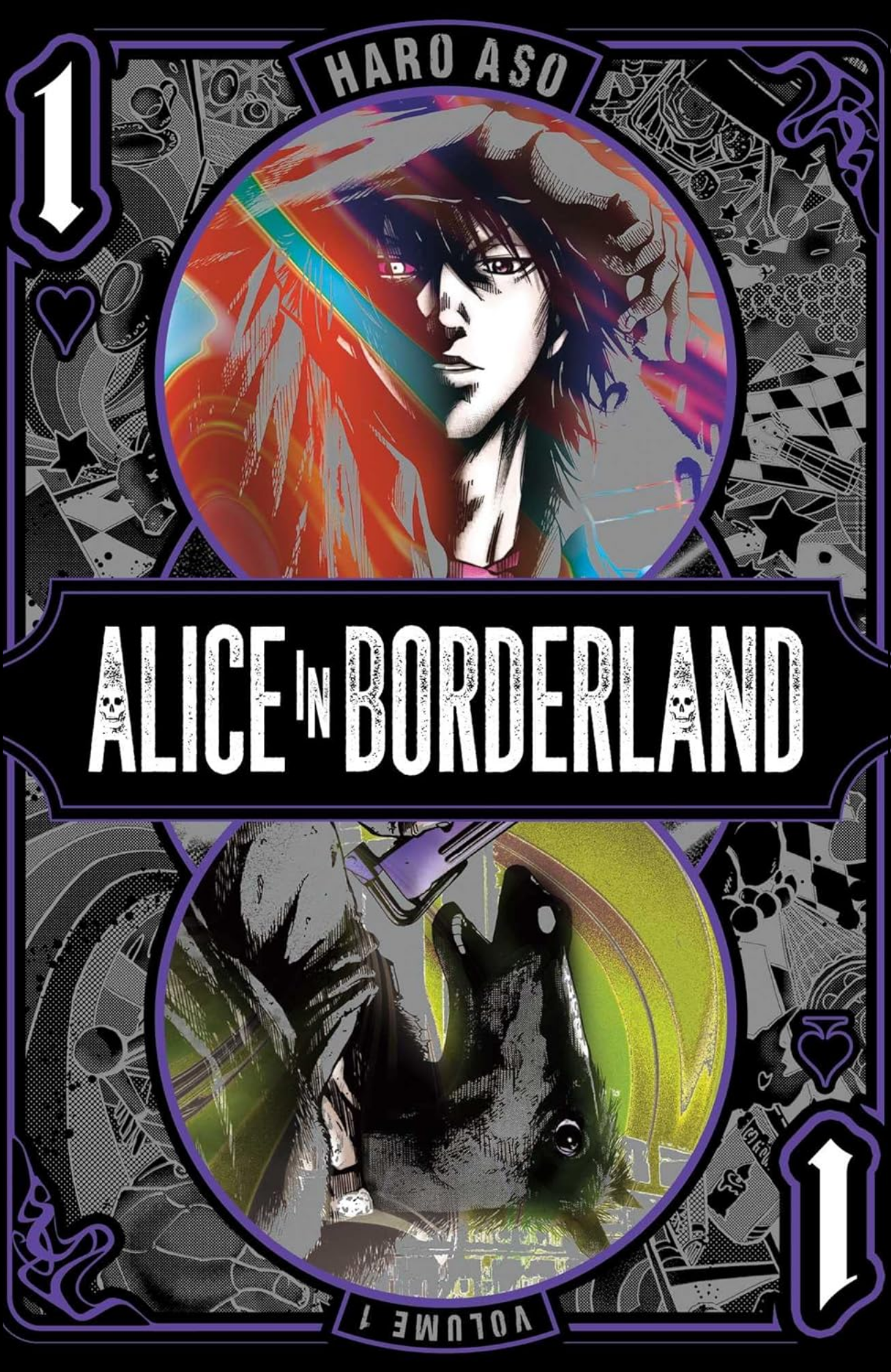 Alice in Borderland, Vol. 1 by Haro Aso (Author) | Full Page Print Editon
