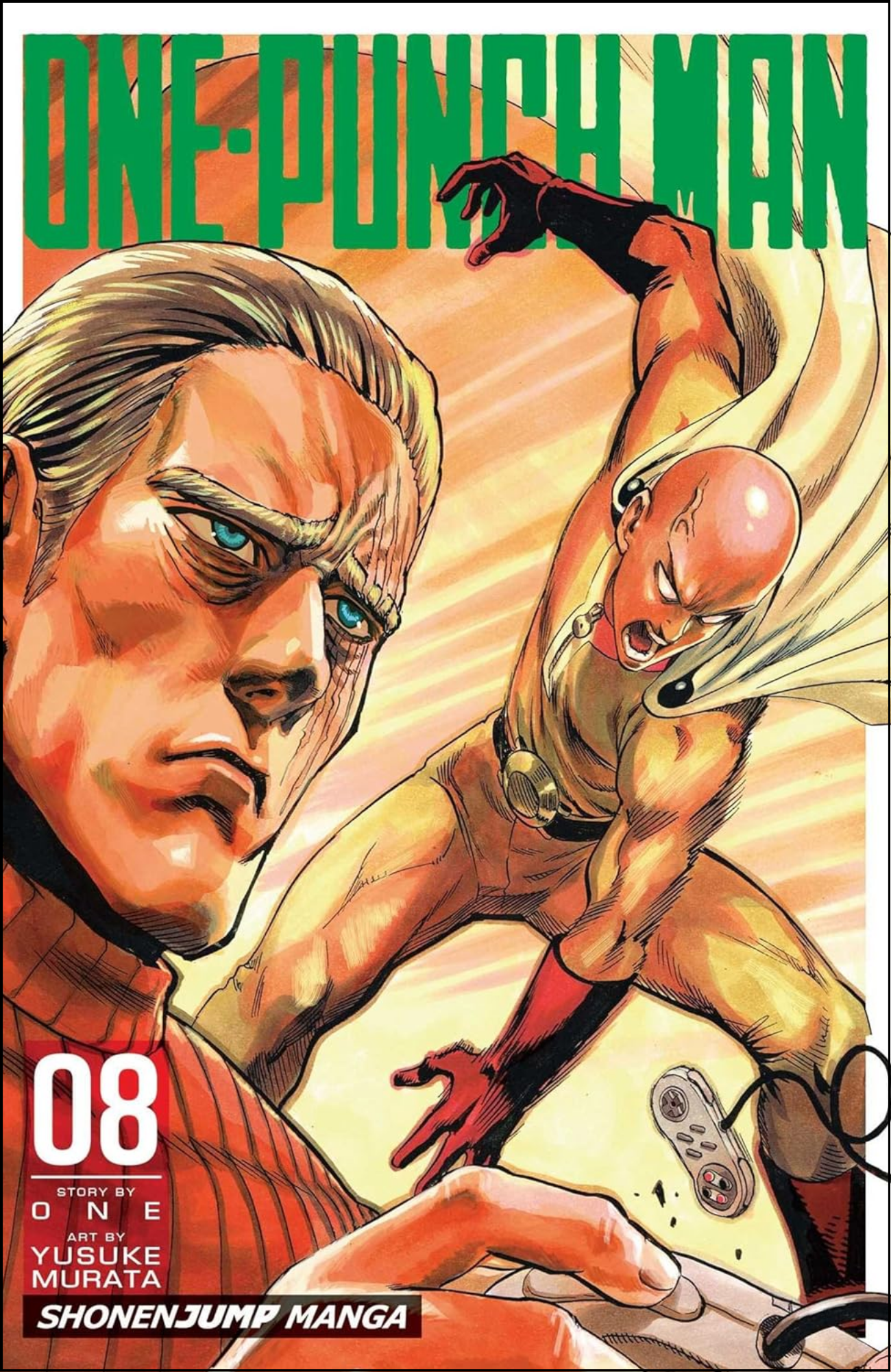One-Punch Man, Vol. 8 by ONE (Author) | Full Page Print Editon