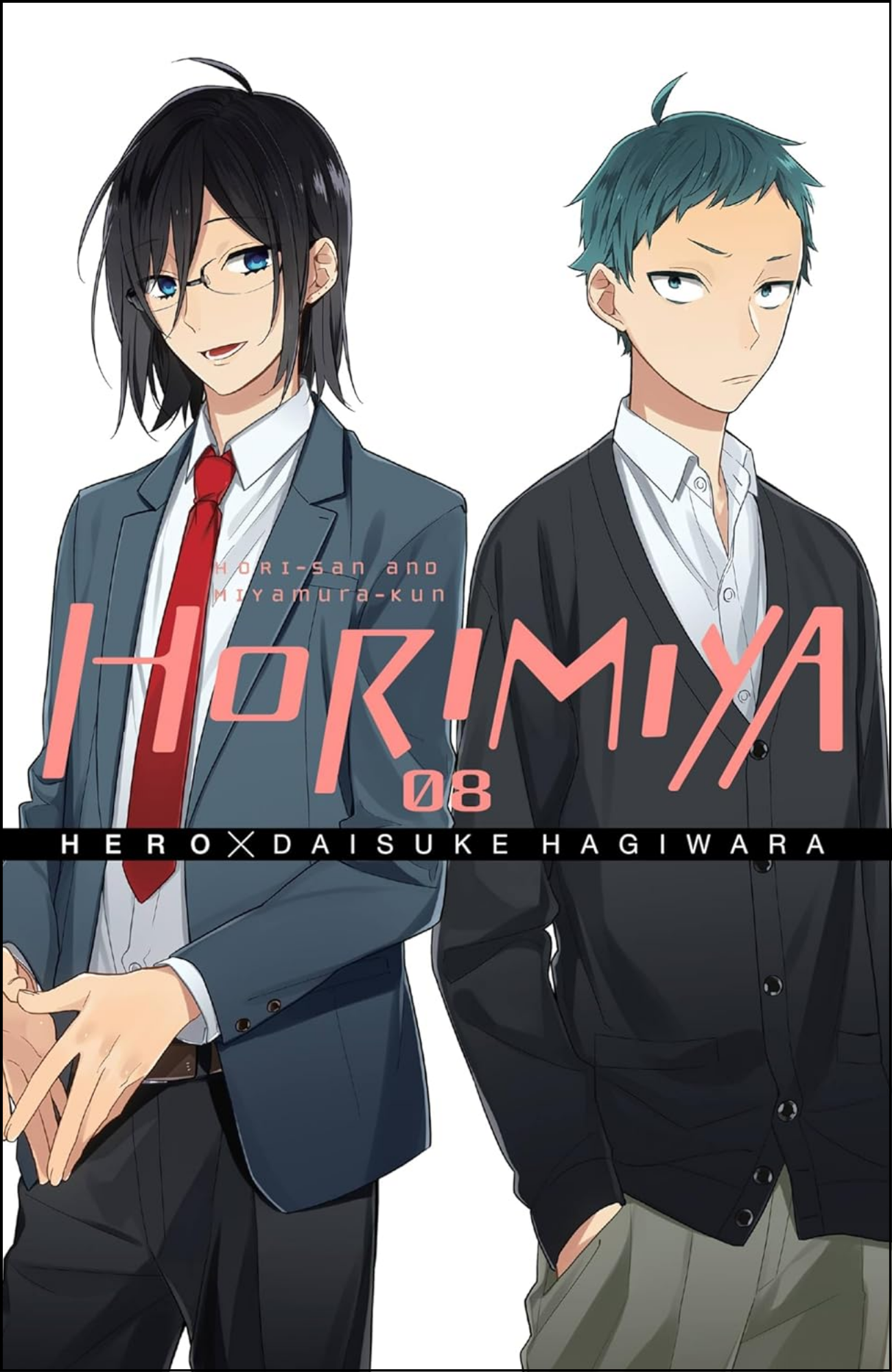 Horimiya Vol. 8 by HERO (Author) | Full Page Print Editon