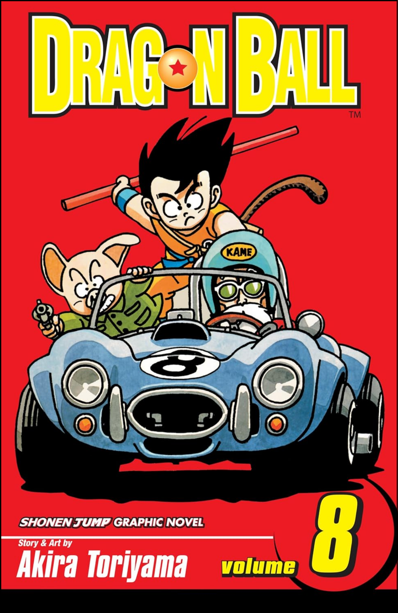 Dragon Ball, Vol. 8 by Akira Toriyama (Author, Illustrator) | Full Page Print Editon