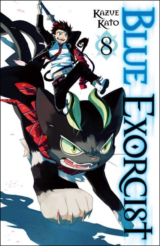 Blue Exorcist, Vol. 8 by Kazue Kato (Author, Illustrator) | Full Page Print Editon